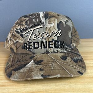 Foxworthy's Team Redneck Cap Hat Camo Back Embroidered Logo